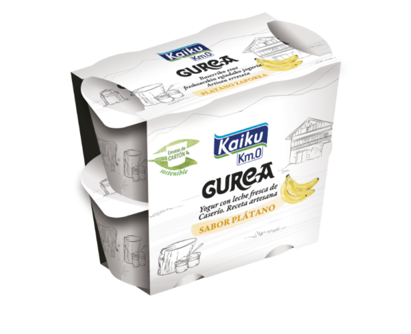 GUREA Yogur Platano Pack4